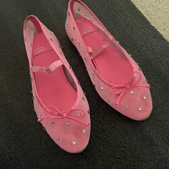 Jeffery Campbell Mary Jane Rhinestones in pink - Picture 5 of 7